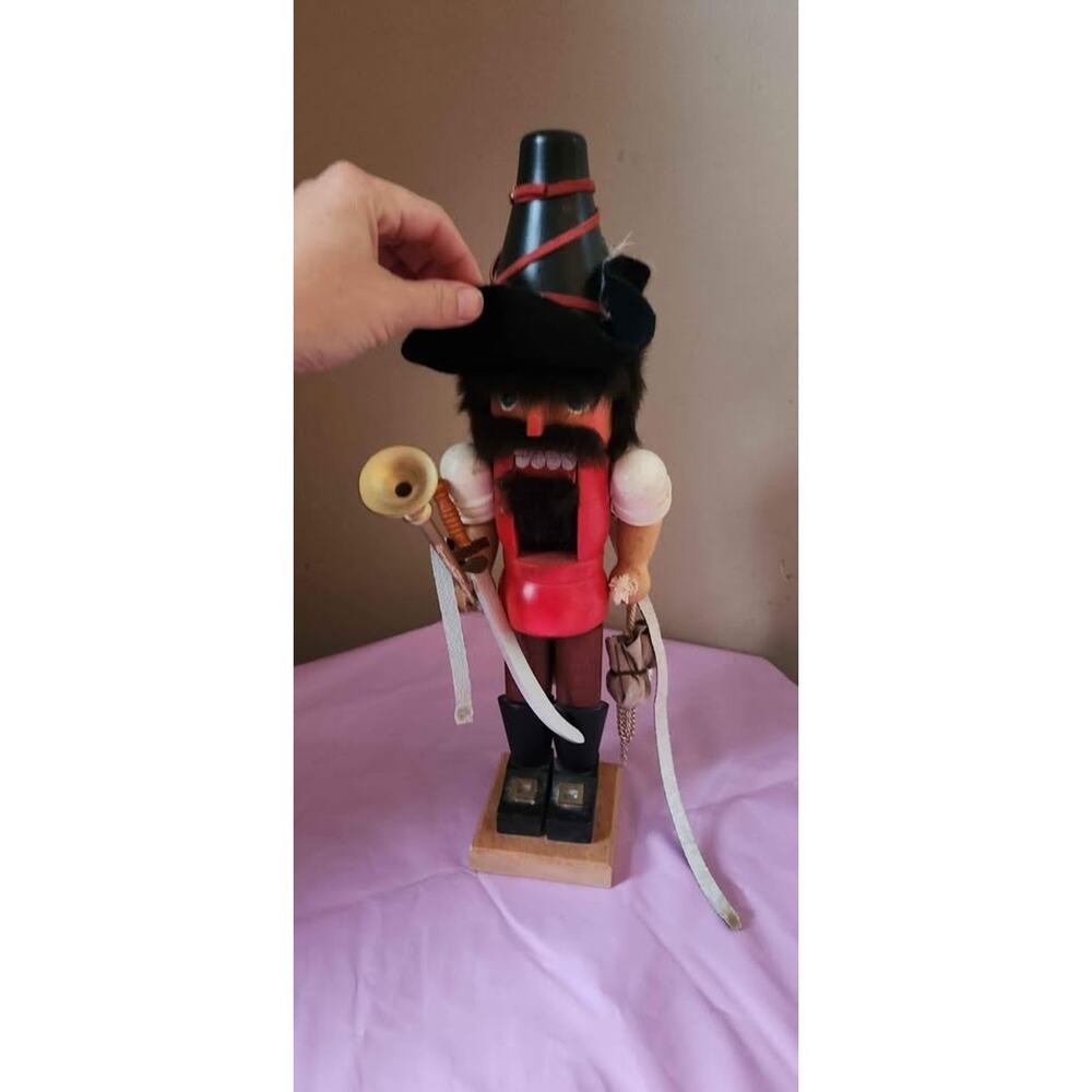 Vintage Christian Ulbricht Pirate Nutcracker